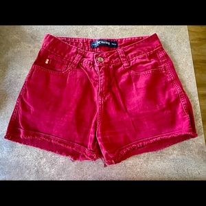 red short size S